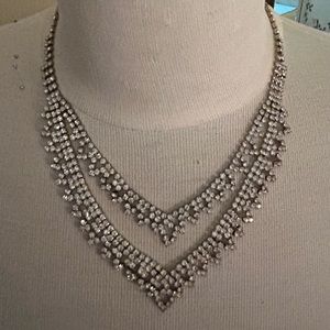 Charming Charlie Gold bling necklace & earrings